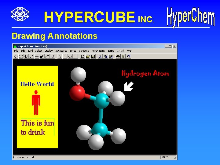 HYPERCUBE INC. Drawing Annotations 