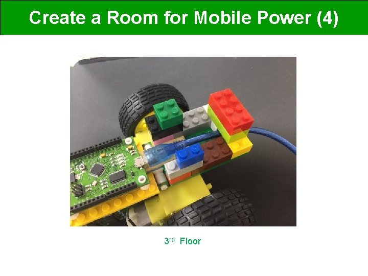 Create a Room for Mobile Power (4) 3 rd Floor 