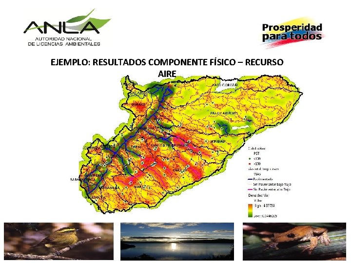 EJEMPLO: RESULTADOS COMPONENTE FÍSICO – RECURSO AIRE 