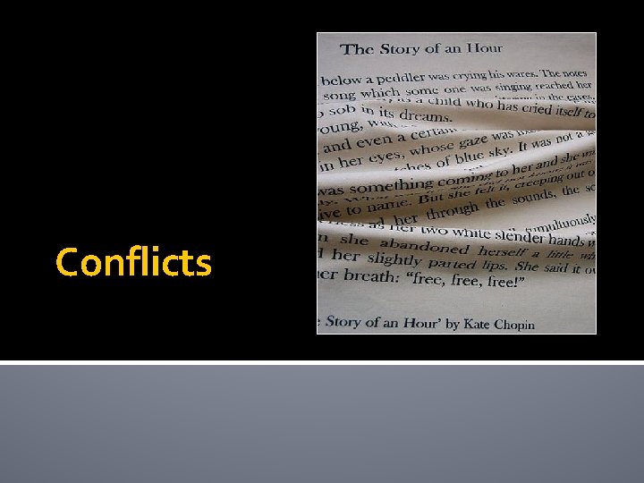 Conflicts 