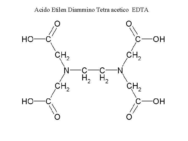 Acido Etilen Diammino Tetra acetico EDTA 