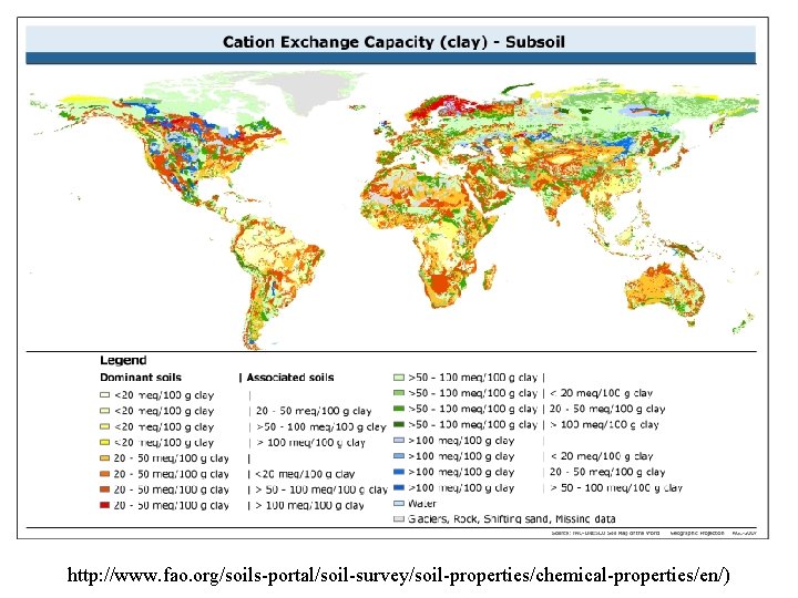 http: //www. fao. org/soils portal/soil survey/soil properties/chemical properties/en/) 