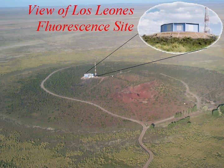 View of Los Leones Fluorescence Site 