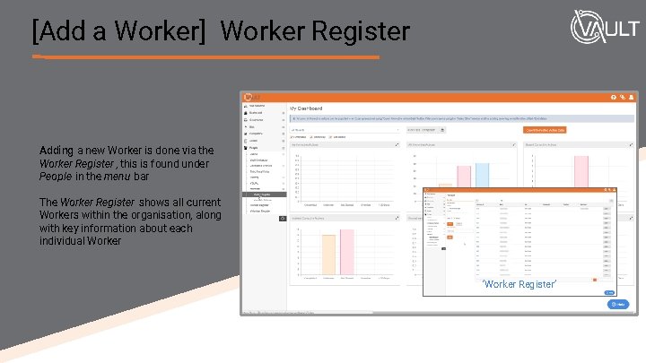 [Add a Worker] Worker Register Adding a new Worker is done via the Worker