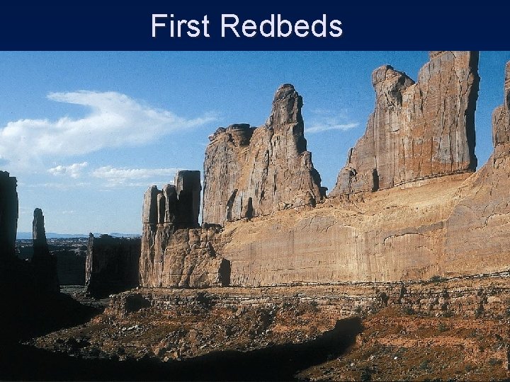 First Redbeds 