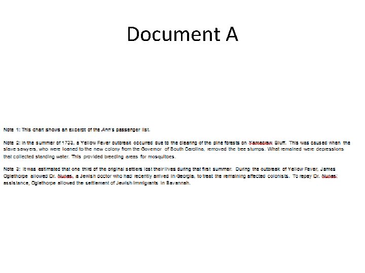 Document A 