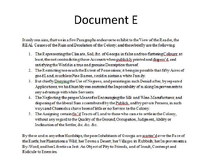 Document E 