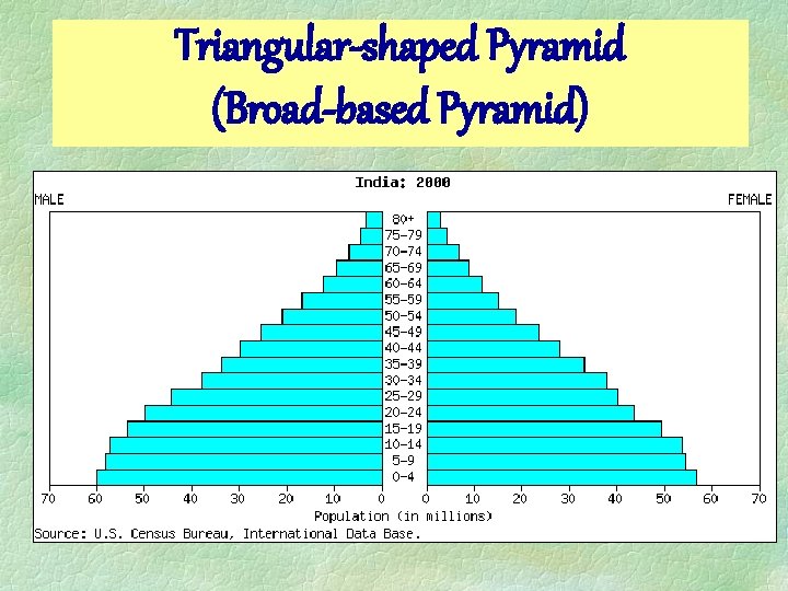 Triangular-shaped Pyramid (Broad-based Pyramid) 