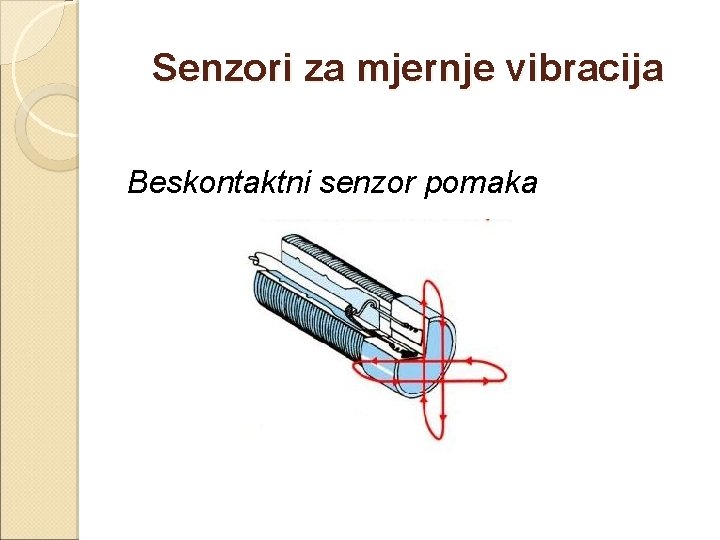 Senzori za mjernje vibracija Beskontaktni senzor pomaka 
