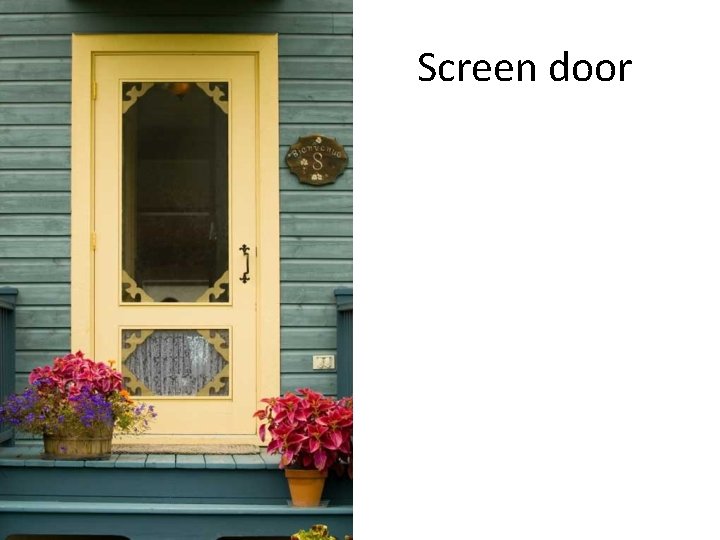 Screen door 