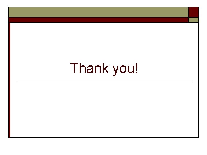 Thank you! 