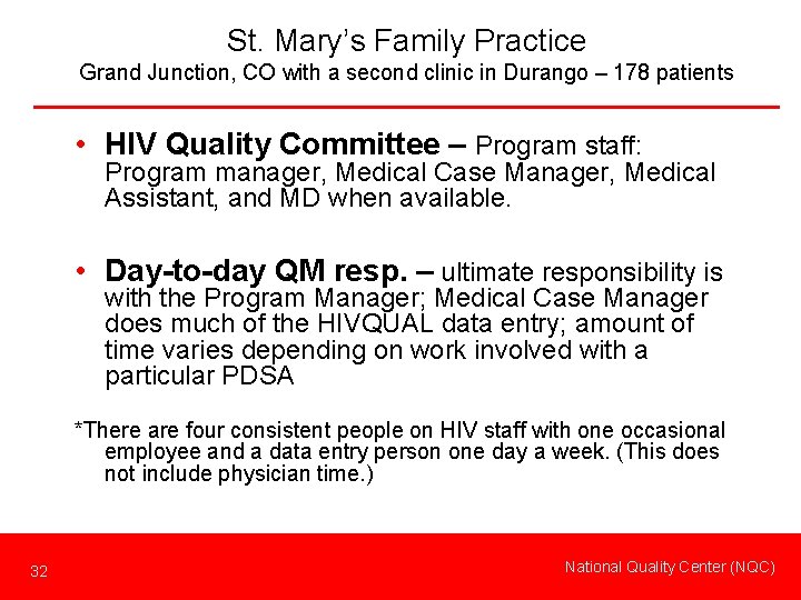 St. Mary’s Family Practice Grand Junction, CO with a second clinic in Durango –