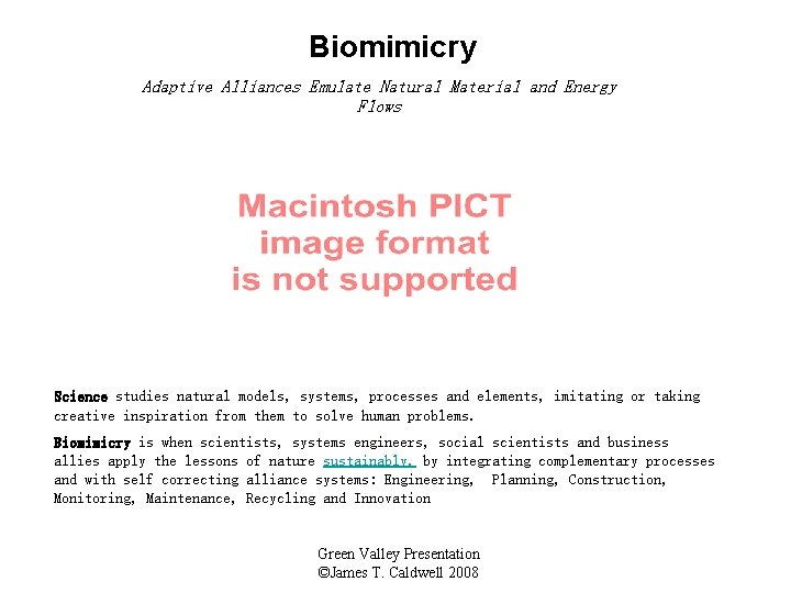 Biomimicry Adaptive Alliances Emulate Natural Material and Energy Flows Science studies natural models, systems,