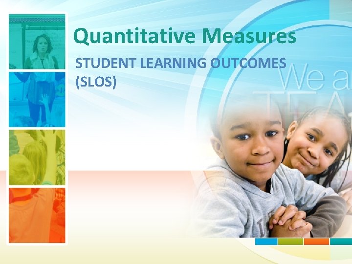 Quantitative Measures STUDENT LEARNING OUTCOMES (SLOS) 