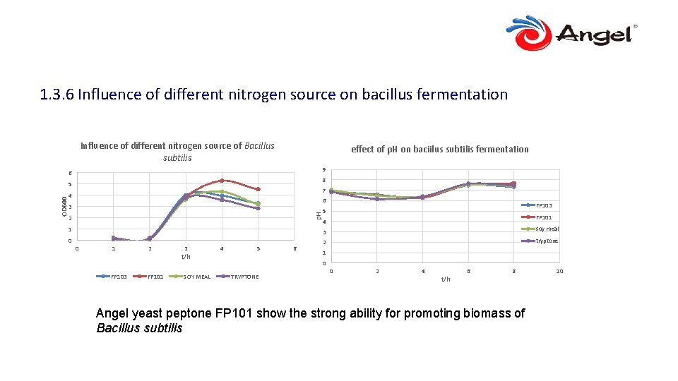 1. 3. 6 Influence of different nitrogen source on bacillus fermentation Influence of different