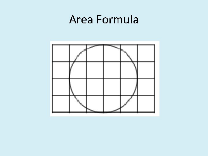 Area Formula 