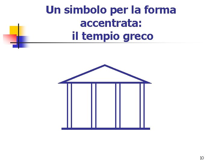 Un simbolo per la forma accentrata: il tempio greco 10 