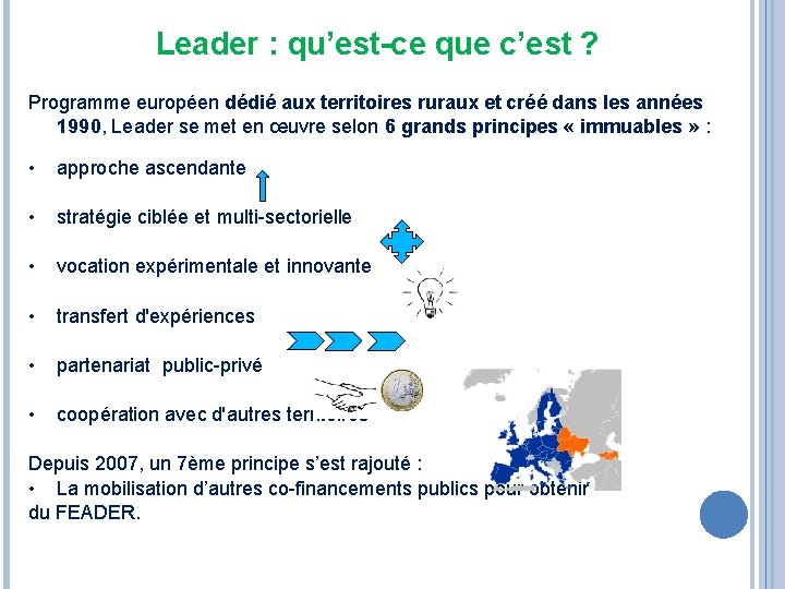Leader : qu’est-ce que c’est ? Programme européen dédié aux territoires ruraux et créé