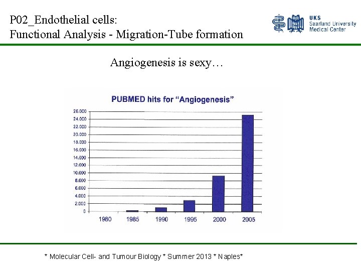 P 02_Endothelial cells: Functional Analysis - Migration-Tube formation Angiogenesis is sexy… * Molecular Cell-