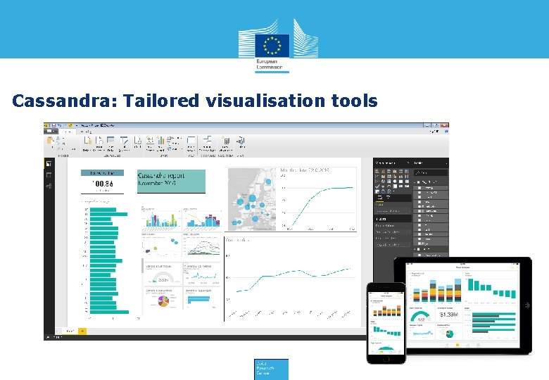 Cassandra: Tailored visualisation tools 