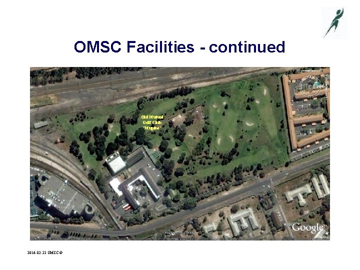 OMSC Facilities - continued Old Mutual Golf Club “Mupine” 2016 -02 -22 OMSC ©