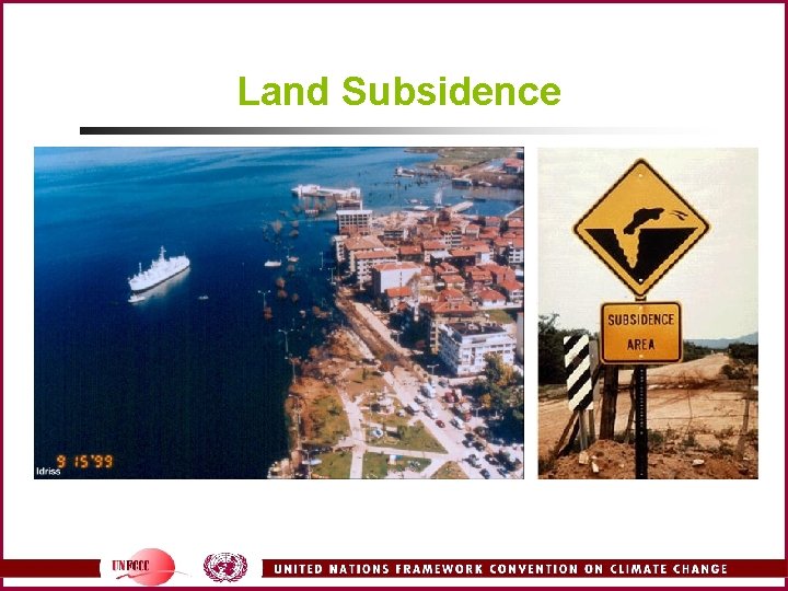 Land Subsidence 