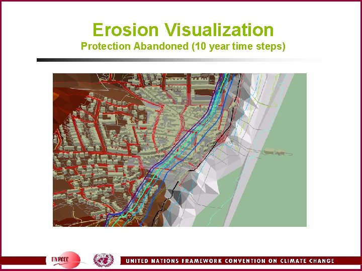 Erosion Visualization Protection Abandoned (10 year time steps) 