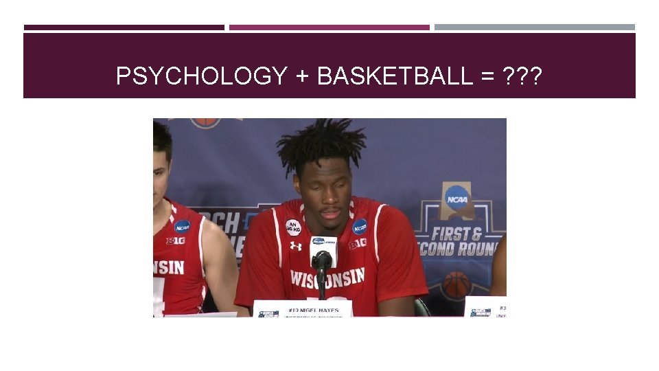 INTEGRATING PSYCHOLOGY BASKETBALL ANALYTICS THE GOOD SOLDIER SYNDROME