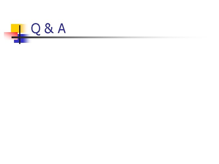 Q&A 