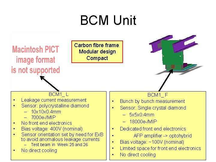 BCM Unit Carbon fibre frame Modular design Compact • • • BCM 1_ L