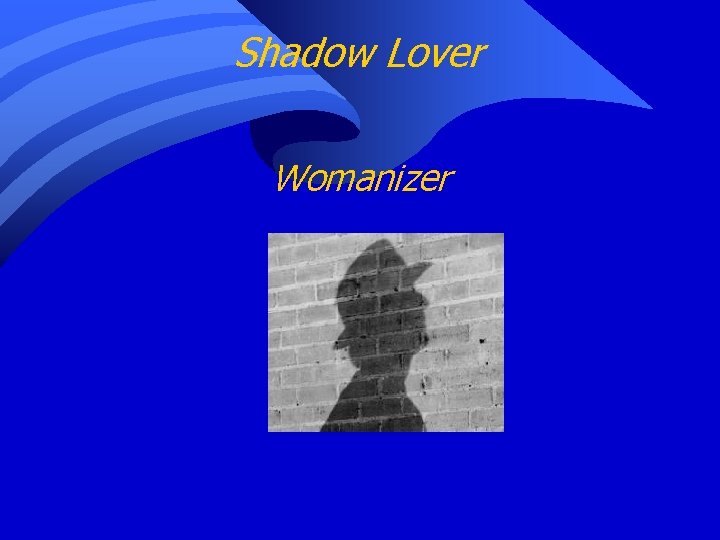 Shadow Lover Womanizer 