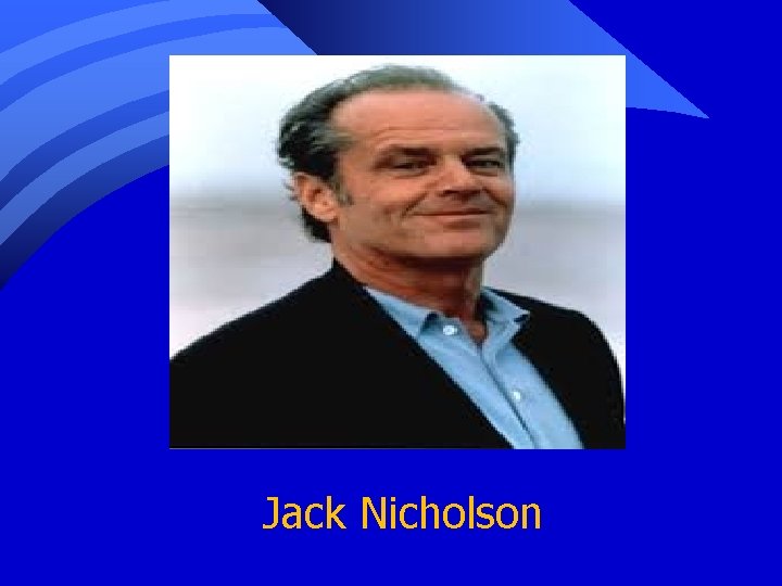 Jack Nicholson 