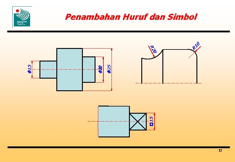 Penambahan Huruf dan Simbol 15 F 20 F 15 0 R 2 10 R