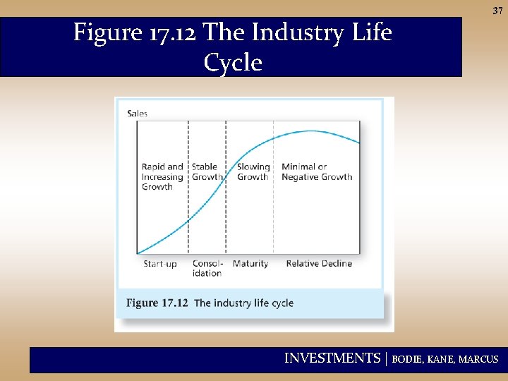 Figure 17. 12 The Industry Life Cycle 37 INVESTMENTS | BODIE, KANE, MARCUS 