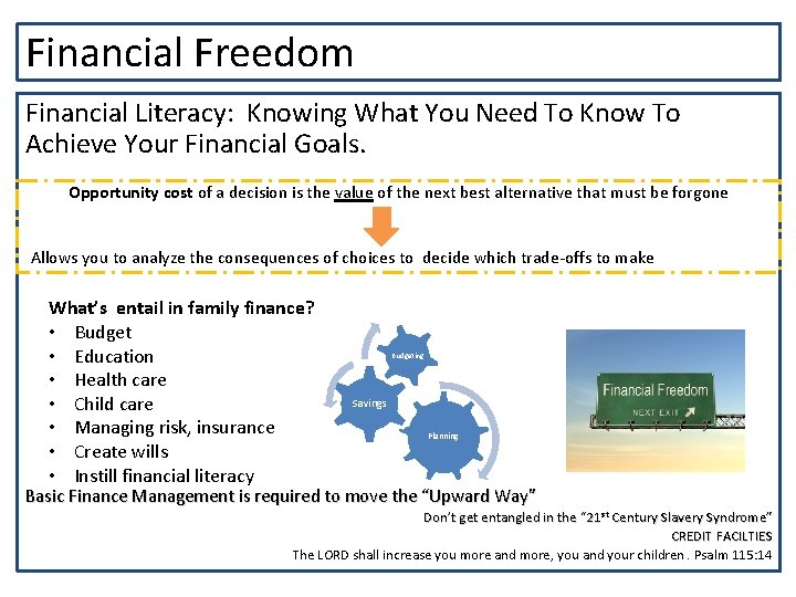 Financial Freedom Financial Literacy: Knowing What You Need To Know To Achieve Your Financial