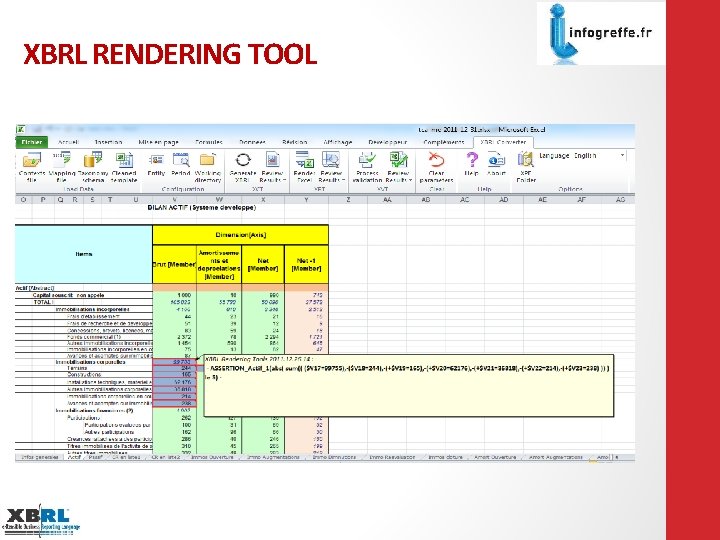 XBRL RENDERING TOOL 