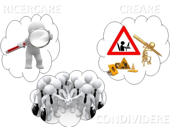 RICERCARE CREARE CONDIVIDERE 