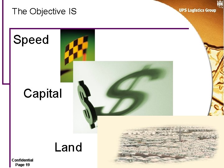 The Objective IS Speed Capital Land Confidential Page 19 