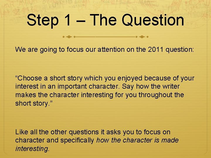 Lamb to the Slaughter Writing a Critical Essay