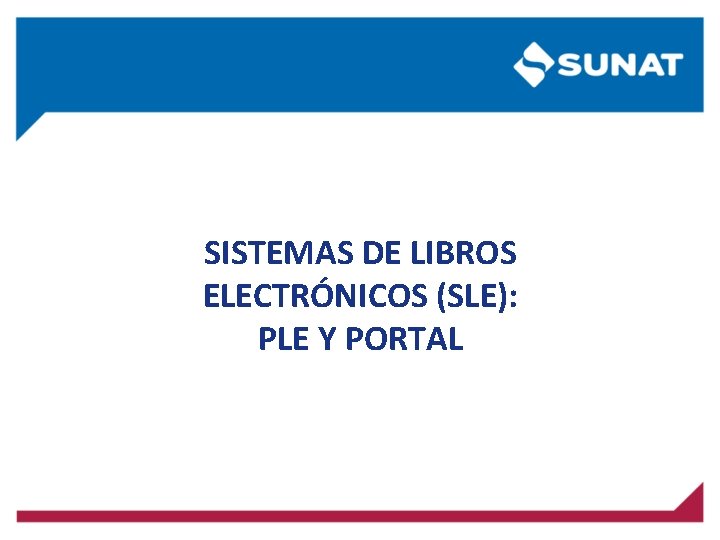 SISTEMAS DE LIBROS ELECTRÓNICOS (SLE): PLE Y PORTAL 