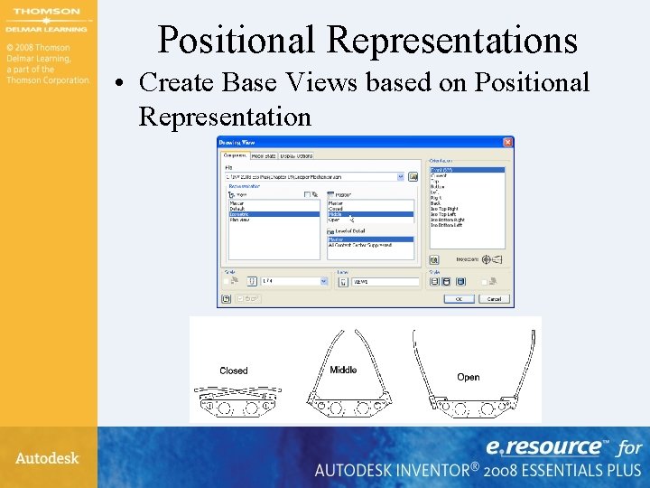 Positional Representations • Create Base Views based on Positional Representation 