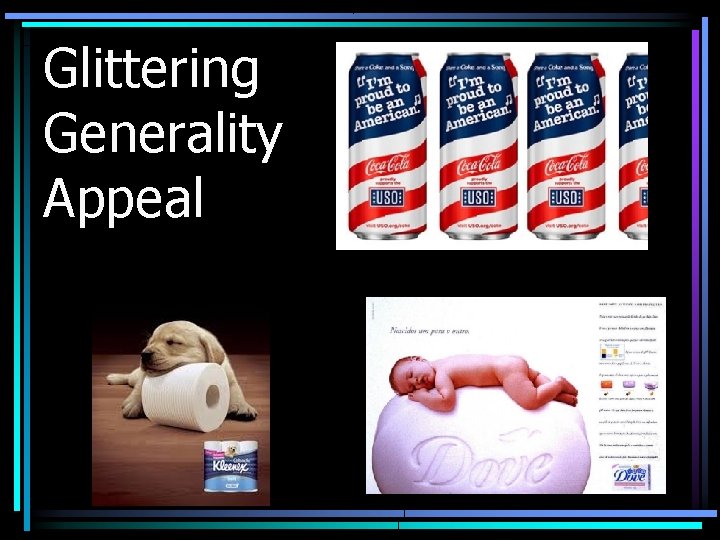 Glittering Generality Appeal 