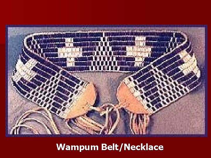 Wampum Belt/Necklace 