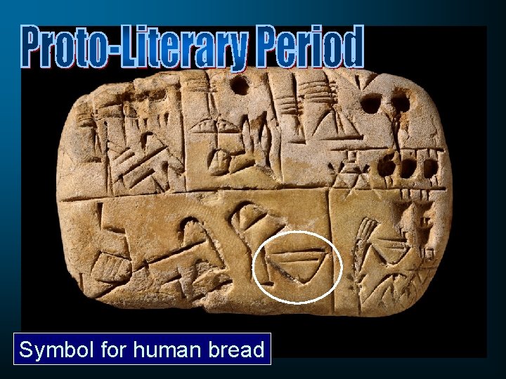 Symbol for human bread 