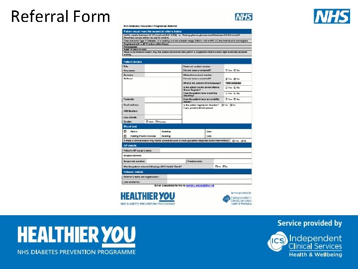 Referral Form 