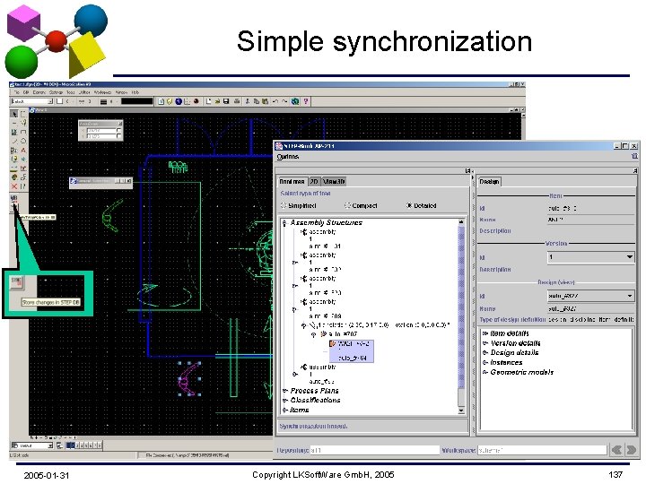 Simple synchronization 2005 -01 -31 Copyright LKSoft. Ware Gmb. H, 2005 137 