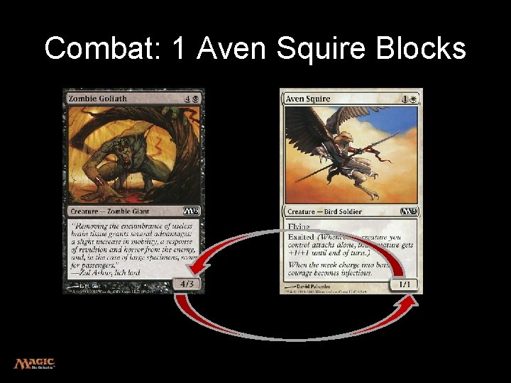 Combat: 1 Aven Squire Blocks 