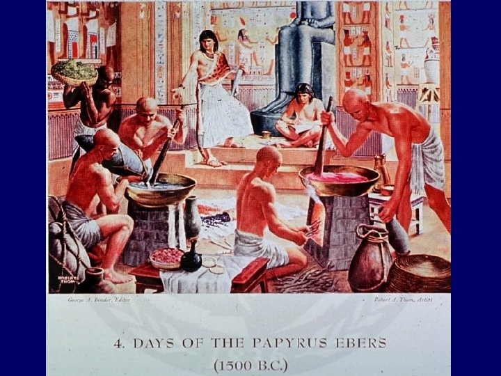 Days of the Papyrus ebers (Egyptians) 