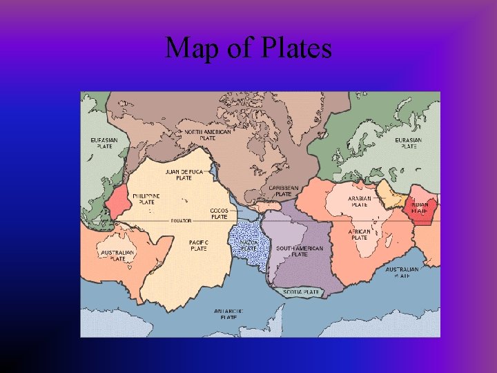 Map of Plates 