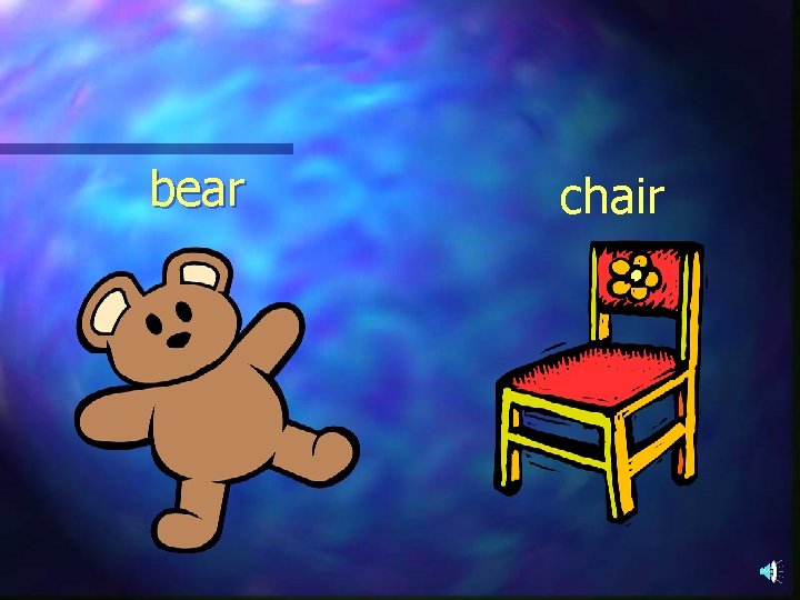bear chair 